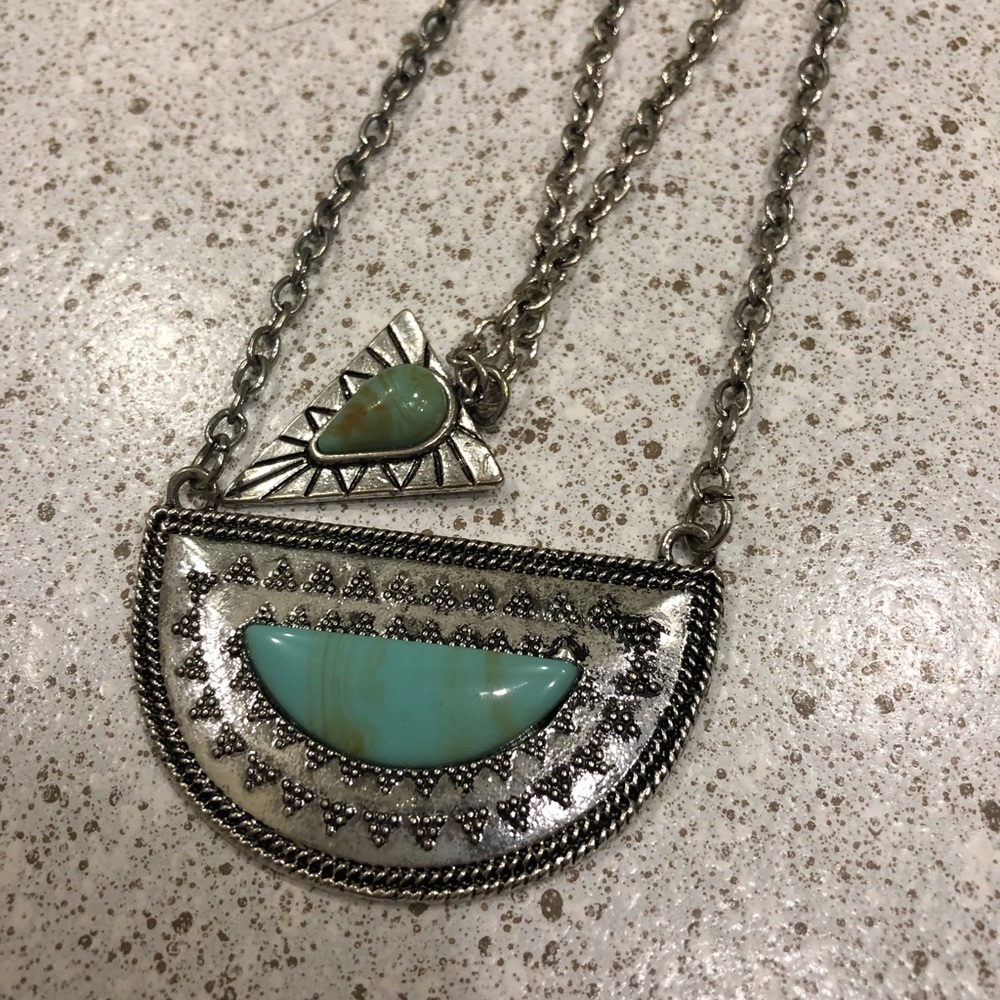 Layered Turquoise Necklace